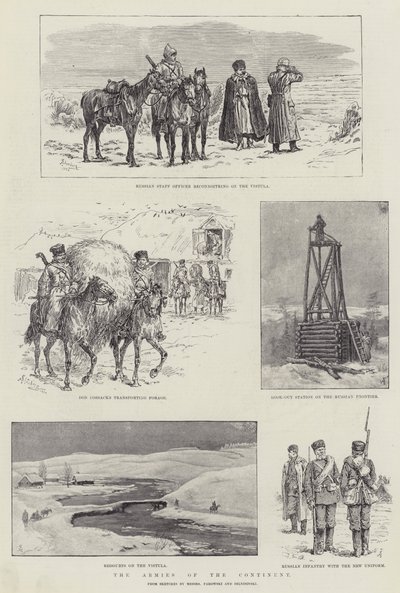 The Armies of the Continent by Johann Nepomuk Schonberg